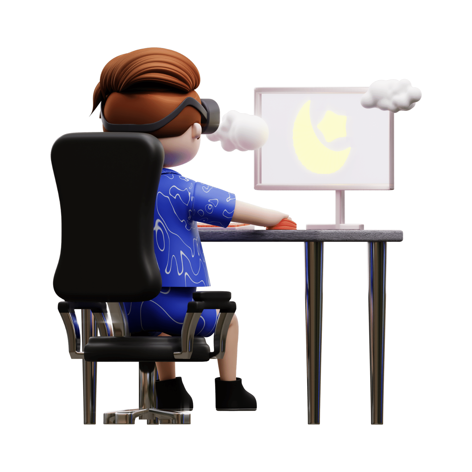 Purple Lilac Modern Futuristic Bold Technology Innovation Blog Banner